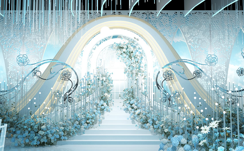 若羌釡香烙馍村水晶厅效果展示